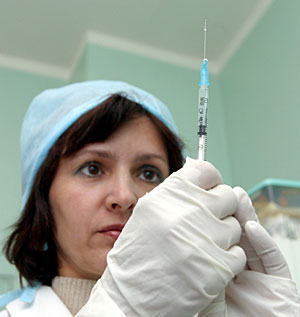 Медицинская помощь в связи с эпидемией гриппа
