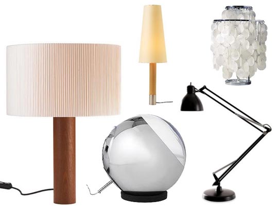 Настольные лампы: выбор декоративных моделей