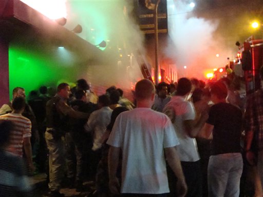 Пожар на дискотеке в Бразилии