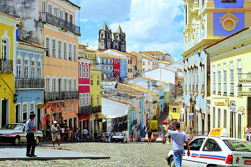 Салвадор - столица штата Баия в Бразилии